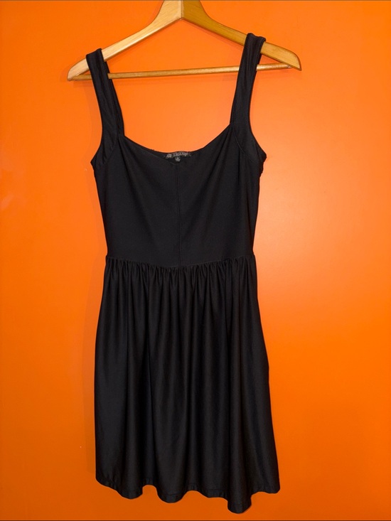 BeBop Dresses & Skirts - BeBop Black Mini Dress with Scoop Neck Straps Theme Park Vacation Dress Small